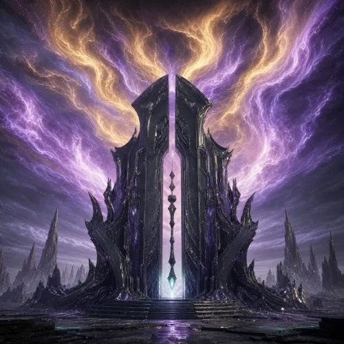 Fires Above the Frozen Gate by Vesper Crown
