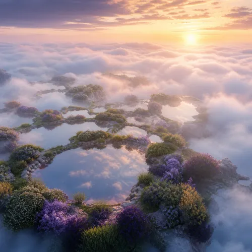 Gardens Above the Clouds by Aster Lagoon