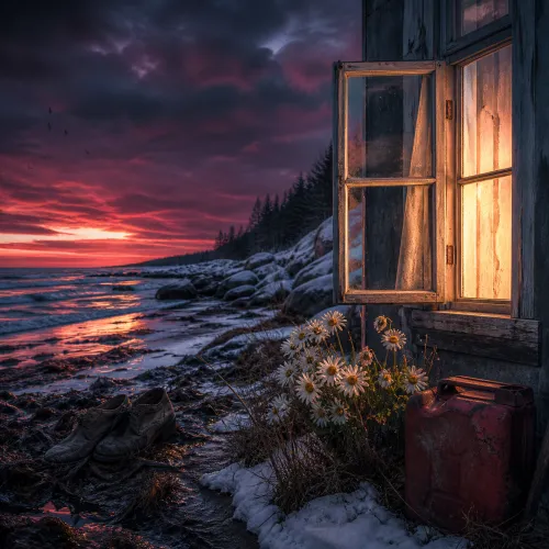 Windows Open in Winter by Cedar Radio